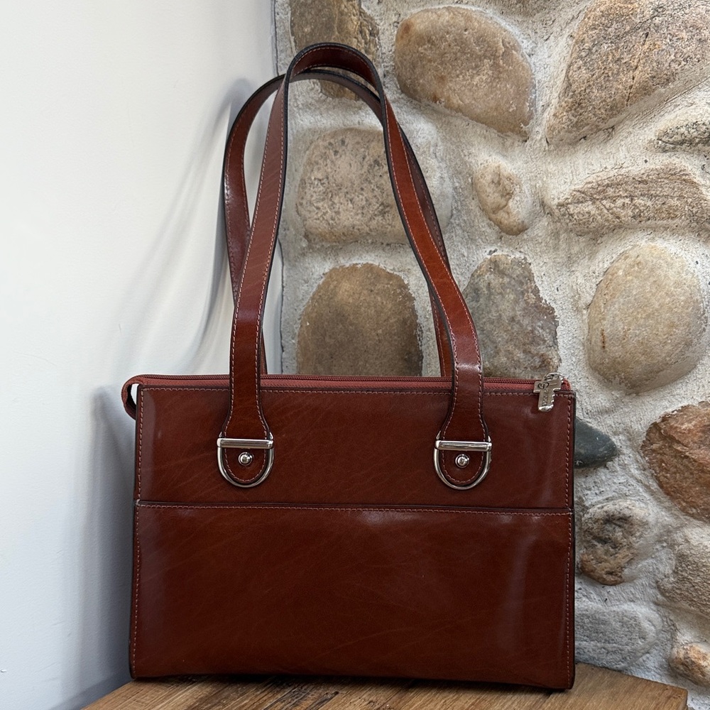Stunning Jack Georges Leather Bag